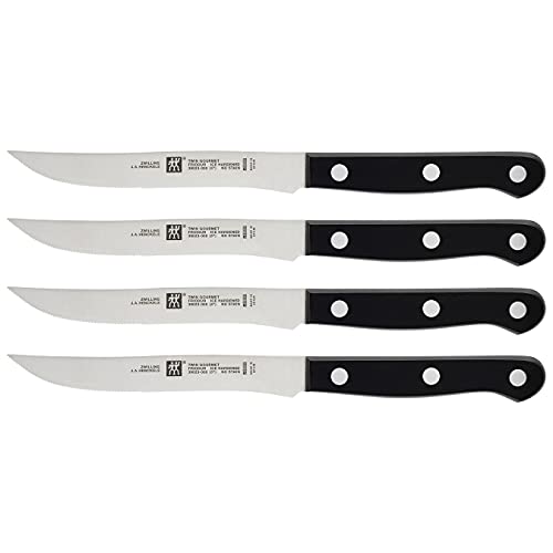 ZWILLING Steak Knife Set, 4 pc, black