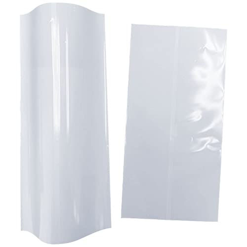 100PCS Sublimation Shrink Wrap Film Sleeves Heat Transfer Shrink Wrap in Convection Oven Tumblers Heat Transfer Sleeve for 15oz 20oz 30oz Skinny Sublimation Tumbler Shrink Film Sleeve Shrink Wrap