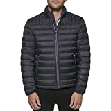 Tommy Hilfiger Men's Water Resistant Ultra Loft Down Alternative Puffer Jacket, Black, Medium