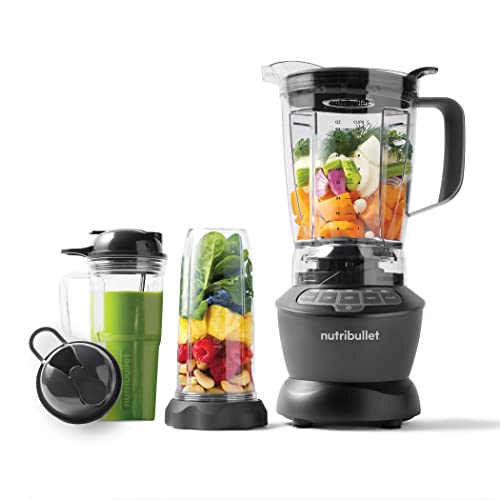 NutriBullet ZNBF30500Z Blender Combo 1200 Watt, 1200W, Dark Gray