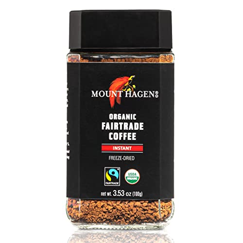 Mount Hagen Organic Freeze Dried Instant Ground Coffee, 3.53 oz