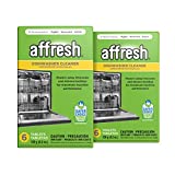 Affresh Dishwasher Cleaner, Helps Remove Limescale and Odor-Causing Residue, 6 Count (Pack of 2)